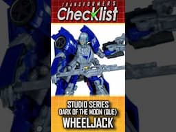 ✅ Transformers CHECKLIST: Studio Series PART 134 - Dark of the Moon (Que) WHEELJACK