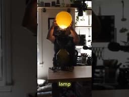 ✨ Brought this antique banquet lamp back to life! ✨