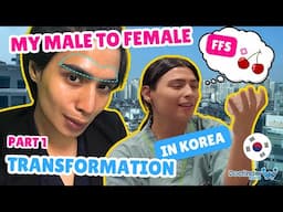 Facial Feminization Surgery & Male to Female Breast Augmentation at once? Ryle Tuvierra in Korea P.1