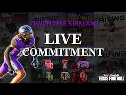 LIVE COMMITMENT: WACO UNIVERSITY 2027 DB DAVONTRAE KIRKLAND