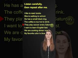 Improve Your English Speaking Skills - Listen and Repeat