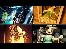 FNAF Secret Of The Mimic - All Dollie Secret Scenes & Jumpscares 4K (Five Nights at Freddy's)