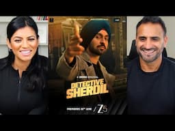 Detective Sherdil Trailer Reaction | Diljit Dosanjh & Diana Penty's Mystery Drama