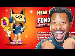 Using The NEW FINX BRAWLER! | Brawl Stars