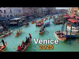 Venice 2025 CARNIVAL 4K Opening Parade on the Grand Canal