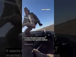 Russian Soldiers Invented a New Ejection Method #warinukraine