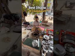 Chandigarh ka sabse badiya Veg Dhaba 🥵🔥 #ytshortsindia #shorts #chandigarhfoodblogger