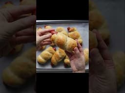Chinese Bakery Hot Dog Milk Bread Buns #asianfood #milkbread