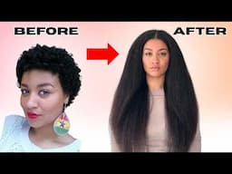 My secret to hair growth WITHOUT protective styling... stretching changed everything for me