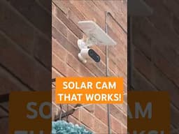 This Solar Security Cam Works!!