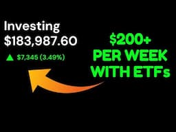 Watch Me Grow My Robinhood Portfolio With These ETFs!
