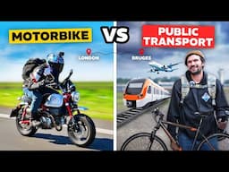 Motorbike Vs Public Transport Challenge!