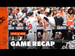 Angels vs. Orioles Game Highlights (6/15/25) | MLB Highlights