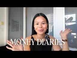 MONEY DIARIES | tax refund, birthday month, flying business to europe