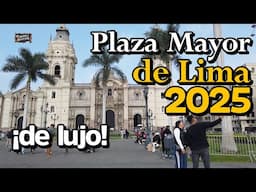 Aquí nació Lima: caminando por la histórica Plaza Mayor en 4K