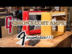 Gibson's Lost Amps: Laser-Cutting Faceplates for the Ultimate Build!