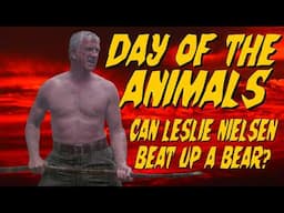Leslie Nielsen fights a bear:  Day of the Animals, 1977
