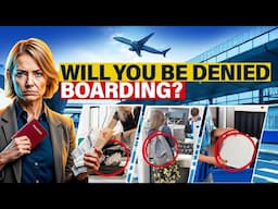 7 Shocking Reasons Airlines & TSA Can Deny You Boarding in 2025 (NEW Enforcement Rules!)