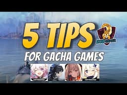 5 Tips Every Gacha Gamer Should Know