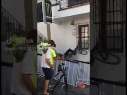 BMX caída impresionante
