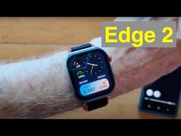 WEOFLY Edge 2 AMOLED Always-On 1.85” Curved Display 3ATM BT 5.3 Call Smartwatch: Unboxing & 1st Look