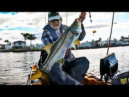 River Monster Surprise Snook and Tarpon - Best Fish of the Season!