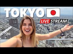 LIVE From The BIGGEST City In The World! | Exploring Tokyo’s Busiest Districts