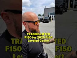 Ford F150 EVEREST trading to a 2025 Akins Ford F150 Covert