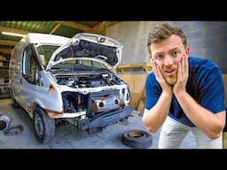 Is This Van Even Salvageable? Stripping My £2,000 Van to Bare Metal