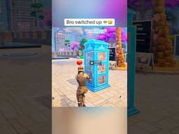 Bro switched up 💀 #fortniteclips #fortniteshorts