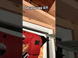 Why? Because this door is in a barn loft in the middle of nowhere. Check out the cool #build #video!
