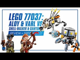 LEGO 77037: Aloy & Varl vs. Shell-Walker & Sawtooth - IN-DEPTH REVIEW