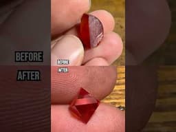 Faceting a 500 year old design  #gemstone #art #history #jewelry #jewelrydesigner #vintage #crystals