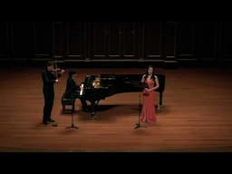 VC LIVE | New England Conservatory Presents: Institute for Concert Artists Showcase