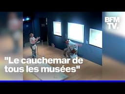 Ce couple détruit une œuvre d'art en voulant prendre une photo dessus
