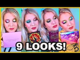 9 LOOKS 4 PALETTES! | What's New in Indie Makeup! 🔥