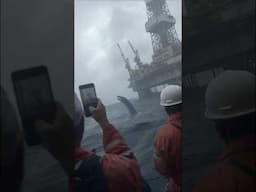Enormous Sea Serpent Spotted Lurking Near Oil Rig—Crew Terrified