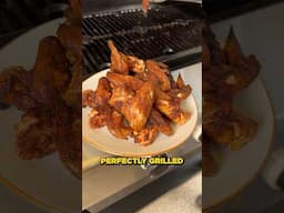 🍗 Grilled & Smoked & Sauced CHICKEN WINGS on the new @recteq X-FIRE PRO 🔥