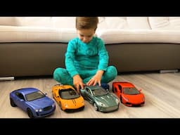 Mark plays with cars for many episodes in a row