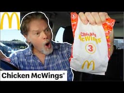 McDonald's Chicken McWings Review (And Sauces)