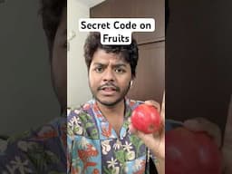 Secret Code on Fruits #shorts #trending #viralvideo #trend #telugu