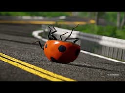 Ladybug vs Dragonfly! 🐞🐉 Minuscule inspired animation