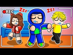 We Caught our BABY PLUSHIES SLEEPWALKING at 3AM Roblox Snapchat ..