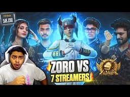 WORLD's HIGHEST 50 KD STREAM SNIPER ?? STREAMERS CLUTCH ZORO LIVE BEST Moments PUBG Mobile