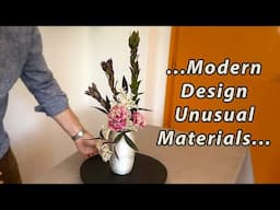 Modern Flower Design - Fresh And Dried Together
