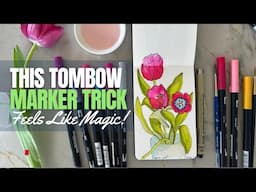 This Tombow Marker Trick Feels Like Magic!