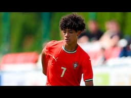 ESTREIA DE CRISTIANO RONALDO JR NA SELEÇÃO DE PORUTGAL