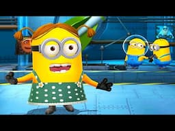 Frankenstein and Girl minions completed levels 399-400 with Skateboard props