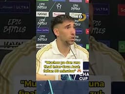 Gorriarán: "Mucha gente está dando por favorito o dada la final Cuz Azul- Inter"