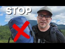 Your Sleeping Bag is USELESS for Summer Backpacking!